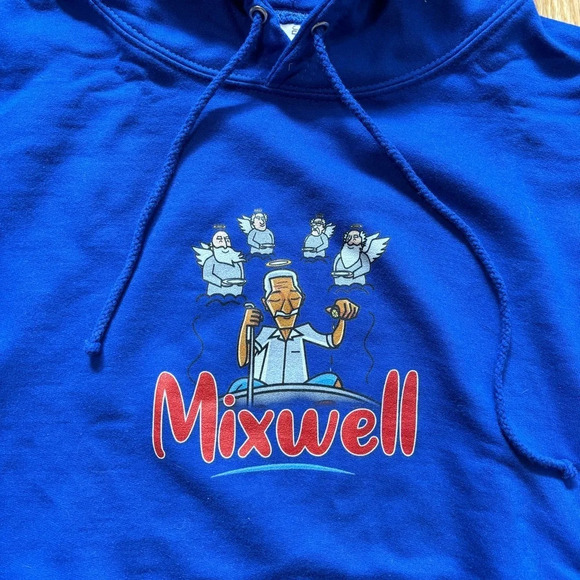 Mixwell Blue Fleece Lined Hoodie - Picture 2 of 6